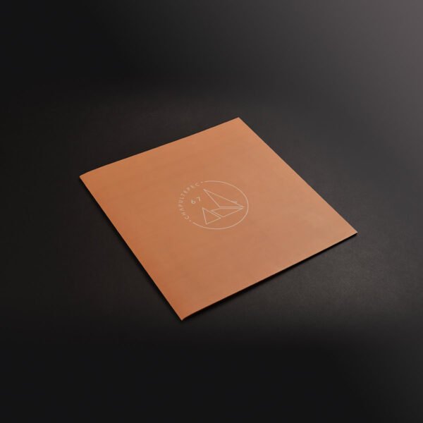 Brochure doblado tipo díptico