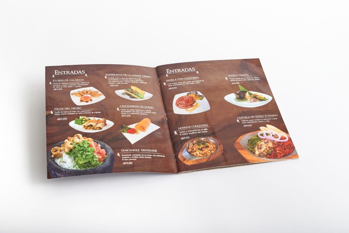 Menú vertical engrapado