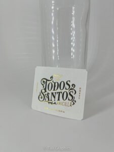 Etiqueta Tequila | Hot Stamping, Relieve y Papel Texturizado